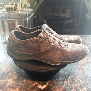 Skechers Breathe-Easy Opportuknity Gray Slip-On Sneaker Women’s Size 8